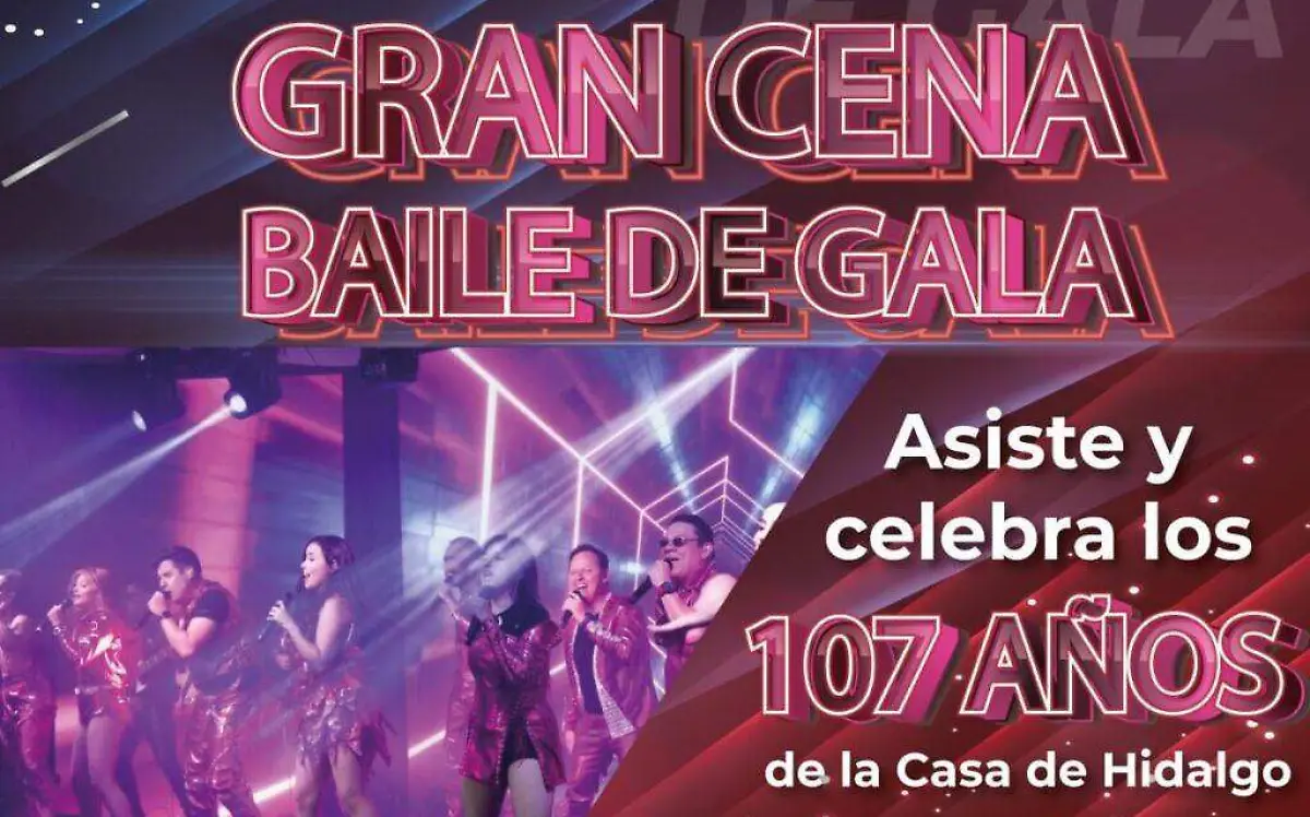 Cartel de la Cena de Gala de la UMSNH